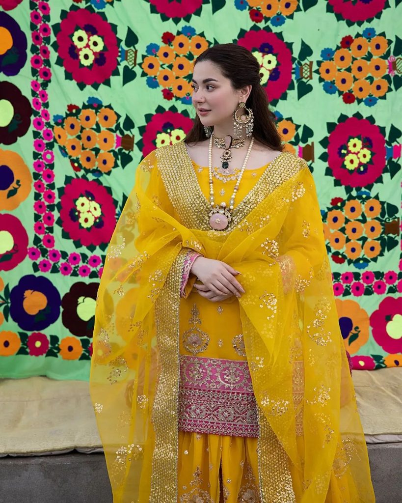 Hania Aamir looks stunning in Ali Xeshan’s Buttercup collection