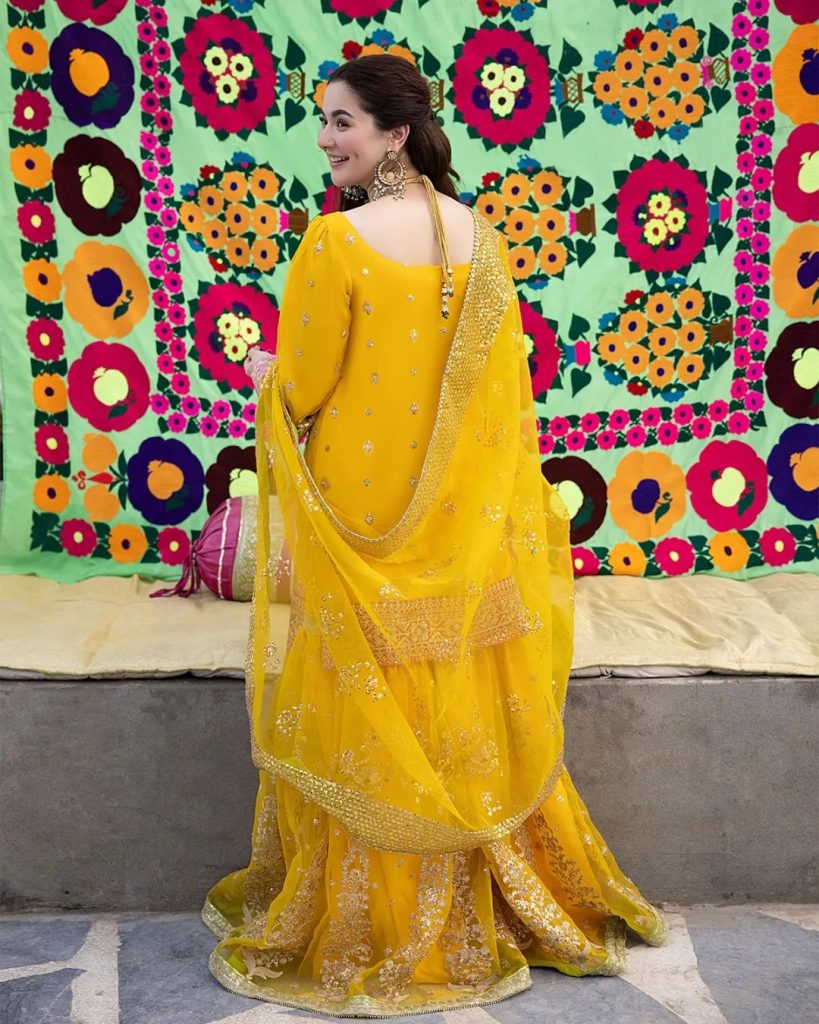 Hania Aamir looks stunning in Ali Xeshan’s Buttercup collection