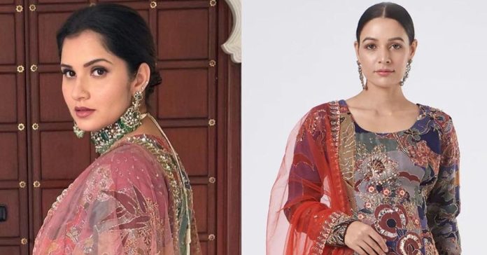 Sania Mirza wears Aisha Rao dazzling outfit at Parineeti Chopra’s marriage