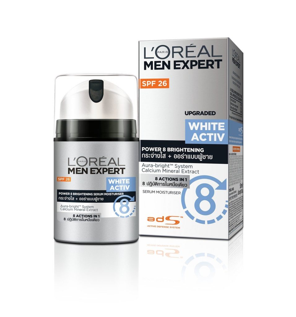 L'Oreal Paris Men Expert White Activ Whitening Moisturing Fluid